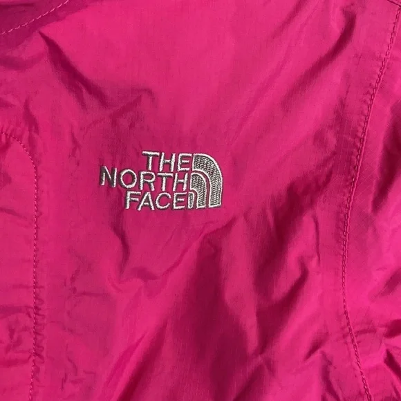THE North Face Hot Pink Windbreaker size XS Women’s - Picture 3 of 6